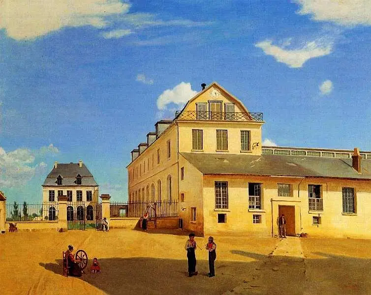 Жан Батист Камиль Коро 17961875 Дом и фабрика месье Анри 1833 Холст масло - фото 53