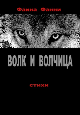 Фаина Фанни Волк и волчица. Сборник стихотворений обложка книги