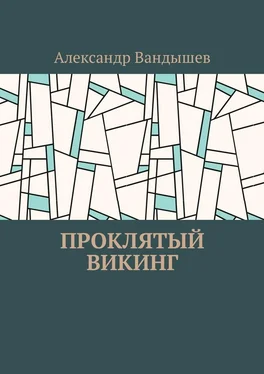 Александр Вандышев Проклятый викинг обложка книги