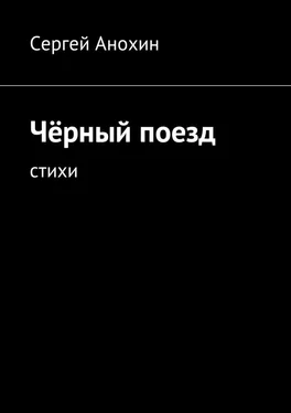 Сергей Анохин Чёрный поезд. тихи обложка книги