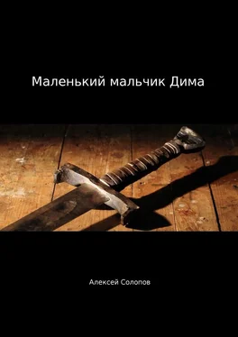 Алексей Солопов Маленький мальчик Дима обложка книги