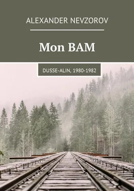 Alexander Nevzorov Mon BAM. Dusse-Alin, 1980-1982 обложка книги