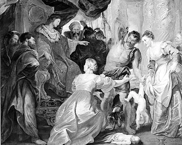 Питер Пауль Рубенс Суд Соломона около 1617 года Стена Плача в Иерусалиме - фото 3