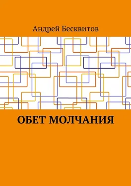 Андрей Бесквитов Обет молчания обложка книги