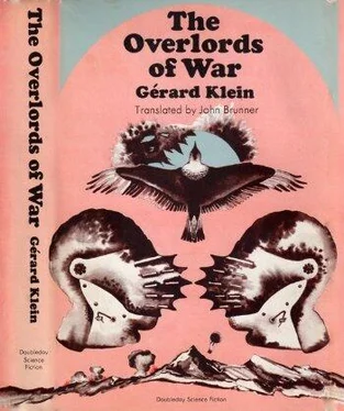 Gérard Klein The Overlords of War обложка книги