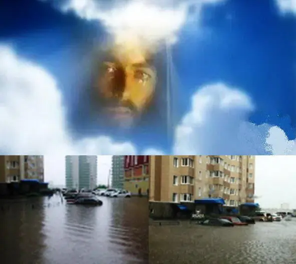 Господь над Россией плачет рыдает Слезу дождевую сейчас проливает Не в - фото 1