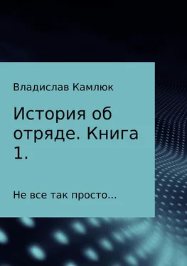 Владислав Камлюк История об отряде. Книга первая. обложка книги