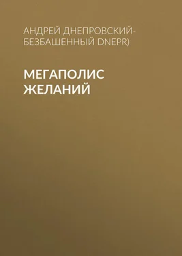 Андрей Днепровский-Безбашенный (A.DNEPR) Мегаполис желаний обложка книги