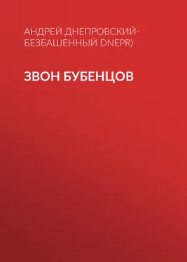 Андрей Днепровский-Безбашенный (A.DNEPR) Звон бубенцов обложка книги