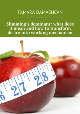 Tamara Damashcan Slimming’s dominant: what does it mean and how to transform desire into working mechanism обложка книги