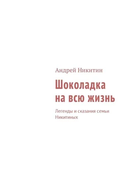 Андрей Никитин Шоколадка на всю жизнь. Легенды и сказания семьи Никитиных обложка книги