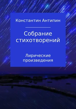 Константин Антипин Собрание стихотворений обложка книги