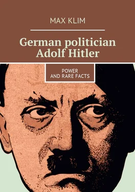 Max Klim German politician Adolf Hitler. Power and rare facts обложка книги