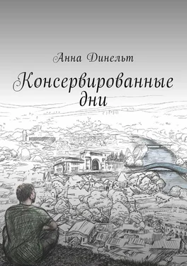Анна Динельт Консервированные дни обложка книги