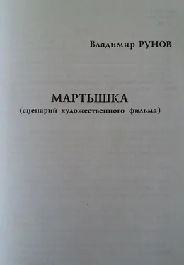 Владимир Рунов Мартышка обложка книги
