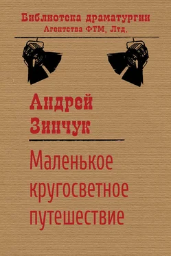 Андрей Зинчук Маленькое кругосветное путешествие обложка книги
