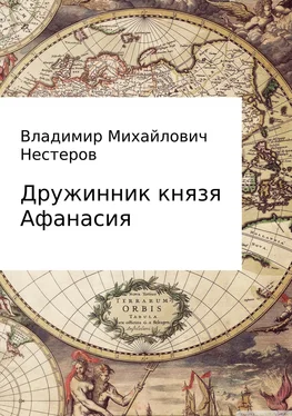 Владимир Нестеров Дружинник князя Афанасия обложка книги