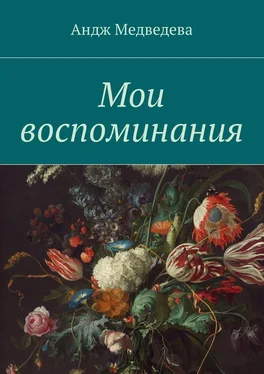 Андж Медведева Мои воспоминания обложка книги