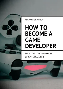 Alexander Mirov How to become a game developer. All about the profession of game designer обложка книги