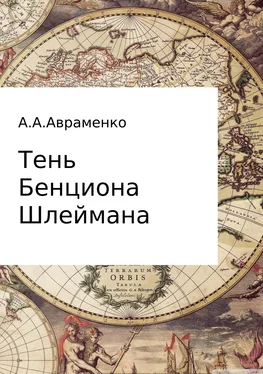 Андрей Авраменко Тень Бенциона Шлеймана обложка книги