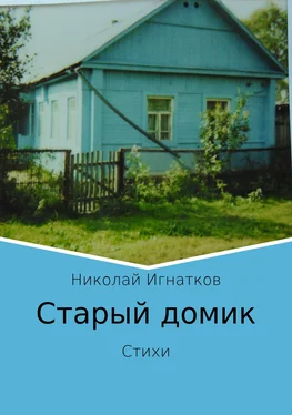 Николай Игнатков Старый домик. Стихи обложка книги