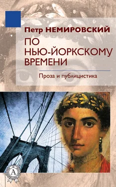 Петр Немировский По нью-йоркскому времени обложка книги