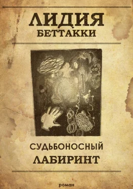 Лидия Беттакки Судьбоносный лабиринт обложка книги