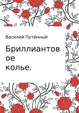 Василий Путённый Бриллиантовое колье обложка книги