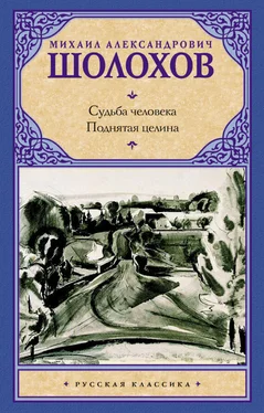 Михаил Шолохов Судьба человека. Поднятая целина (сборник) обложка книги