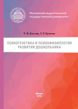 Гузелия Хузеева Психогенетика и психофизиология развития дошкольника обложка книги