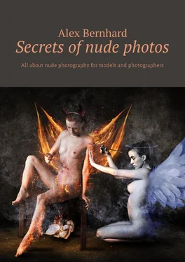 Alex Bernhard Secrets of nude photos. All about nude photography for models and photographers обложка книги