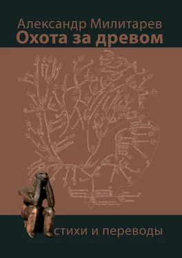 Александр Милитарев Охота за древом. Стихи и переводы обложка книги