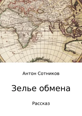 Антон Сотников Зелье обмена обложка книги