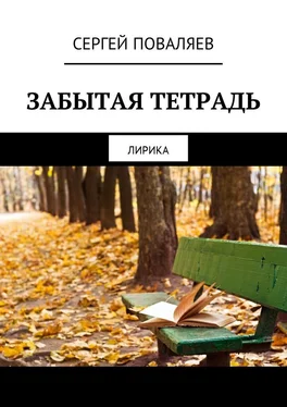 Сергей Поваляев Забытая тетрадь. Лирика обложка книги