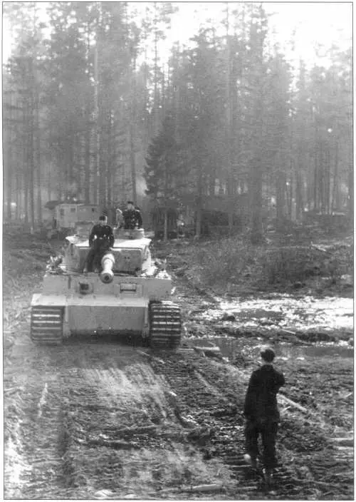 PzKpfwVIH меняет дислокацию Советскогерманский фронт 502й батальон - фото 63