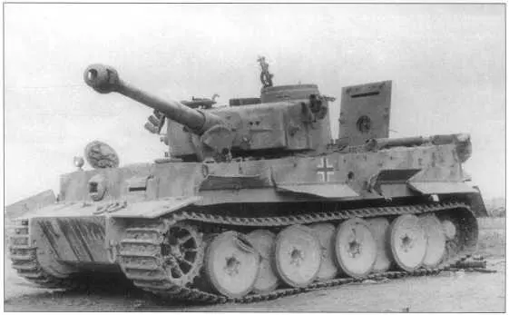 PzKpfwVIH с номером 132 503го батальона Курская Дуга июль 1943 года - фото 86