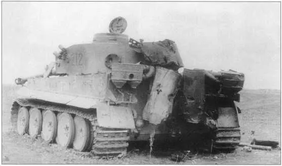 PzKpfwVIH с номером 132 503го батальона Курская Дуга июль 1943 года - фото 89