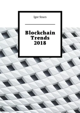 Igor Szucs Blockchain Trends 2018 обложка книги