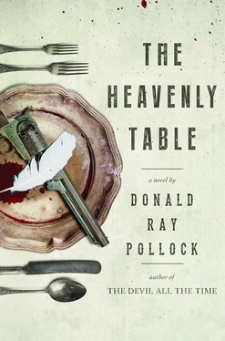 Donald Pollock The Heavenly Table обложка книги