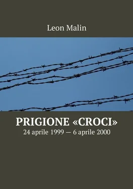 Leon Malin Prigione «Croci». 24 aprile 1999 – 6 aprile 2000 обложка книги
