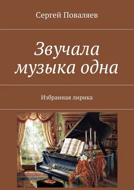 Сергей Поваляев Звучала музыка одна. Избранная лирика обложка книги