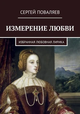 Сергей Поваляев Измерение любви. Избранная любовная лирика обложка книги