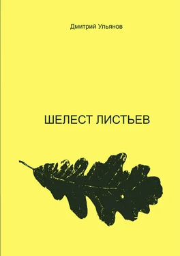 Дмитрий Ульянов Шелест листьев обложка книги