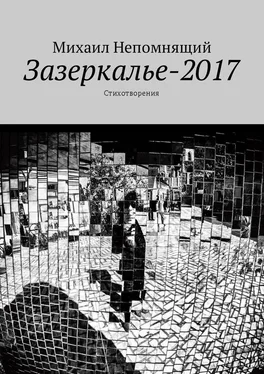 Михаил Непомнящий Зазеркалье-2017. Стихотворения обложка книги