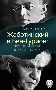 Рафаэль Гругман Жаботинский и Бен-Гурион: правый и левый полюсы Израиля обложка книги