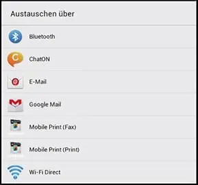 Abbildung 11 Verschiedene registrierte Receiver wie beispielsweise die Gmail - фото 11