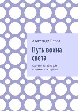 Александр Попов Путь воина света. Краткое пособие для новичков и ветеранов обложка книги