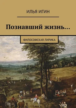 Илья Игин Познавший жизнь… Философская лирика обложка книги