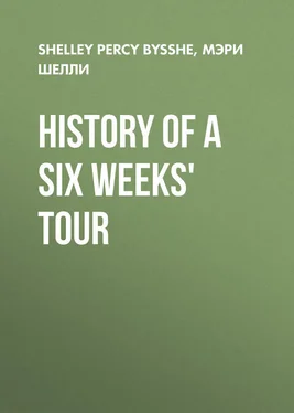 Percy Shelley History of a Six Weeks' Tour обложка книги
