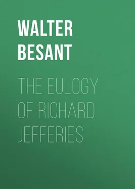 Walter Besant The Eulogy of Richard Jefferies обложка книги
